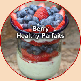 Berry Healthy Parfaits